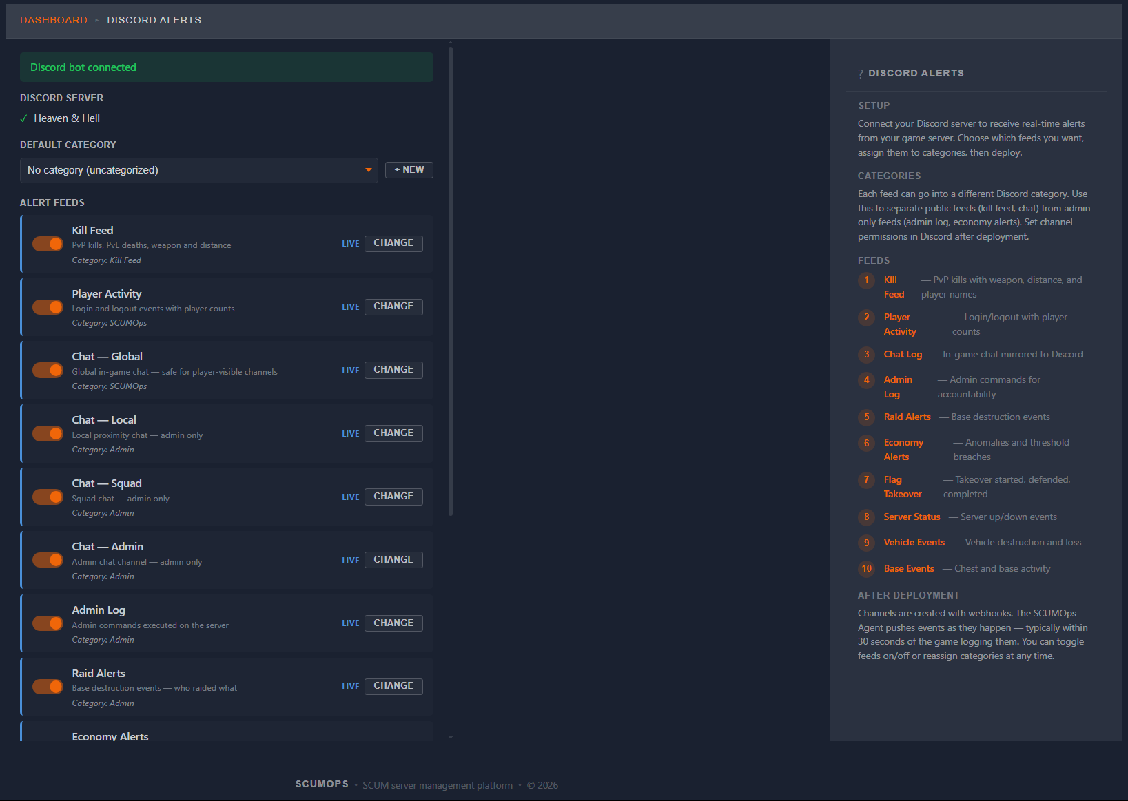 Discord Alerts Setup