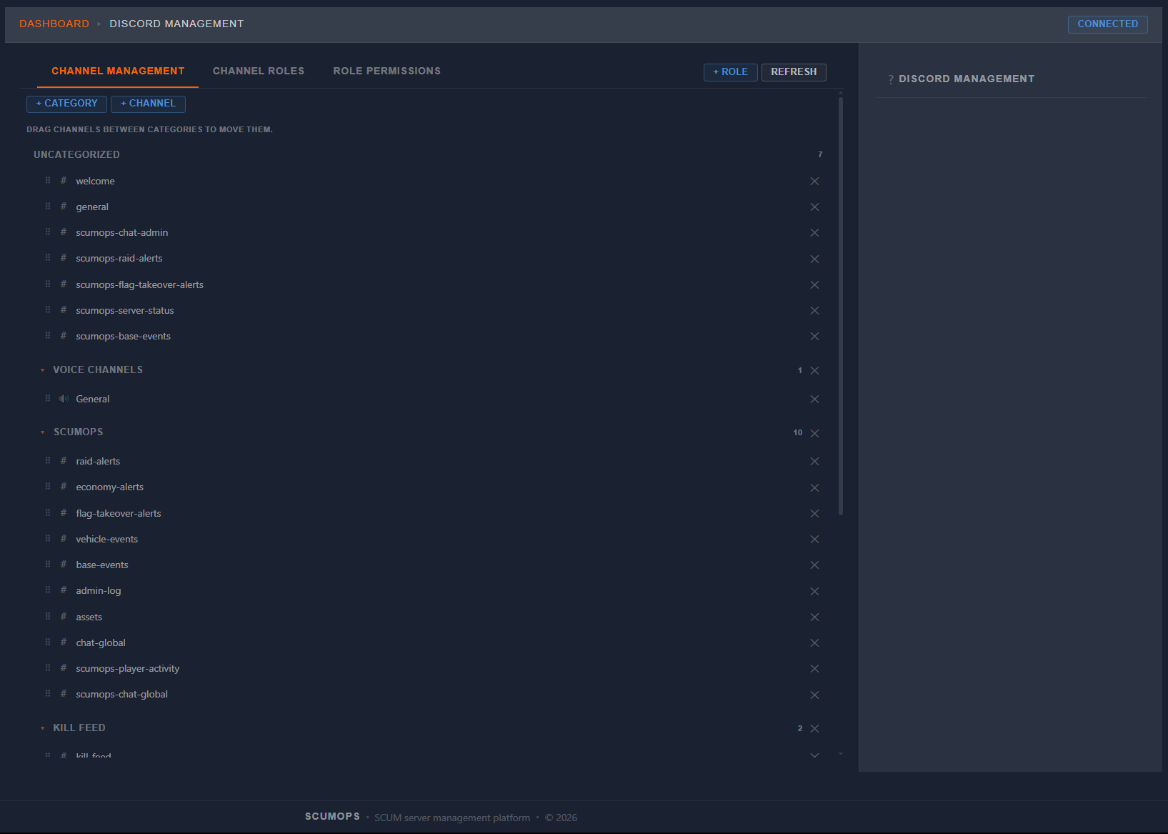 Discord Channel Management