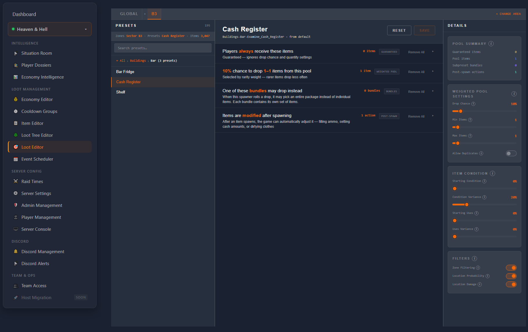ScumOps Loot Editor